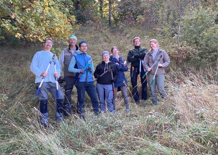 Im Einsatz für Flora und Fauna