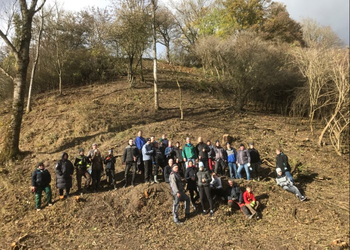 Schulklasseneinsätze in der Landschaftspflege