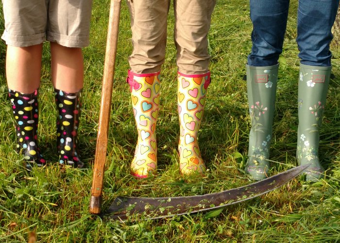 Gewusst wie: 38. Sensenmähkurs am Samstag 22.05.2019